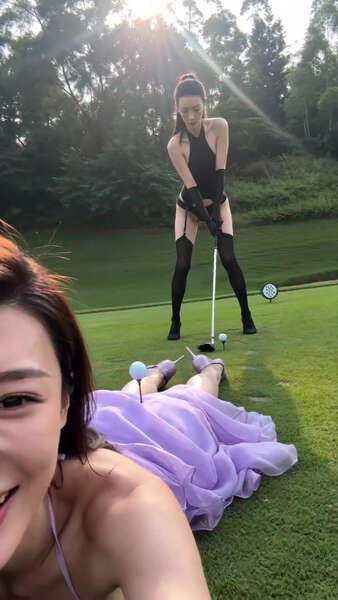 Golf Course Besties Prank