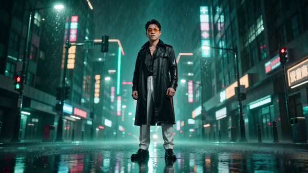 Matrix Bullet Time in Digital Green