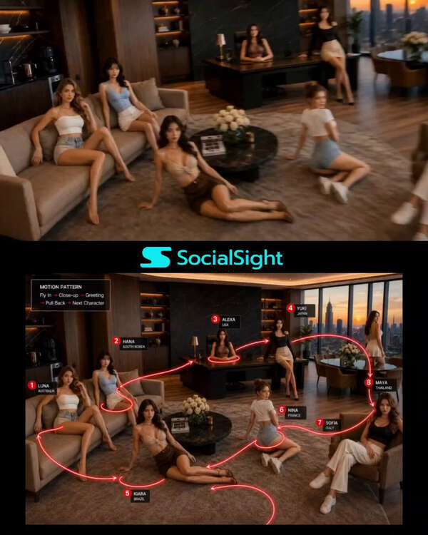 Girls Red Line Penthouse