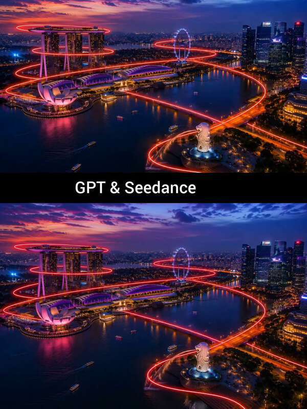 Singapore FPV Blue Hour