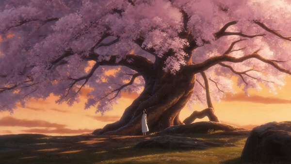 Cherry Blossom Anime Transformation
