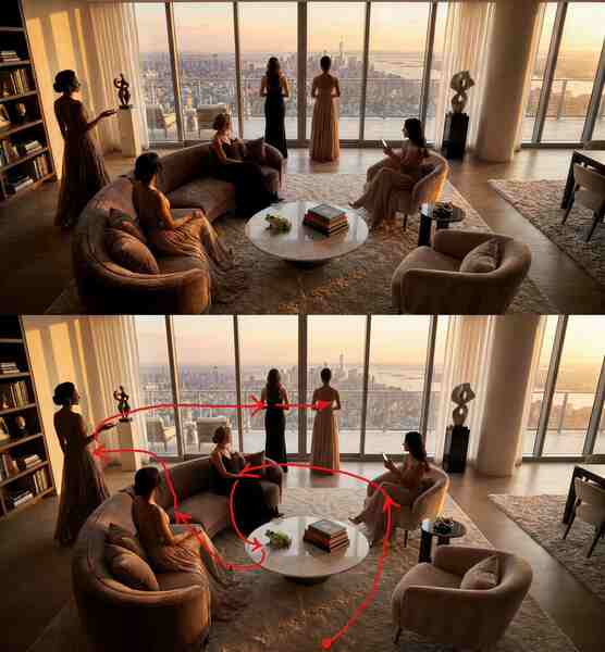 Elegant Betrayal Penthouse Glamour