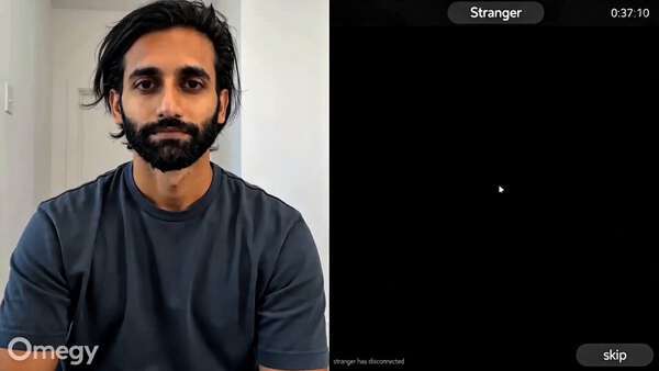 Ai Omegle Split Screen Session