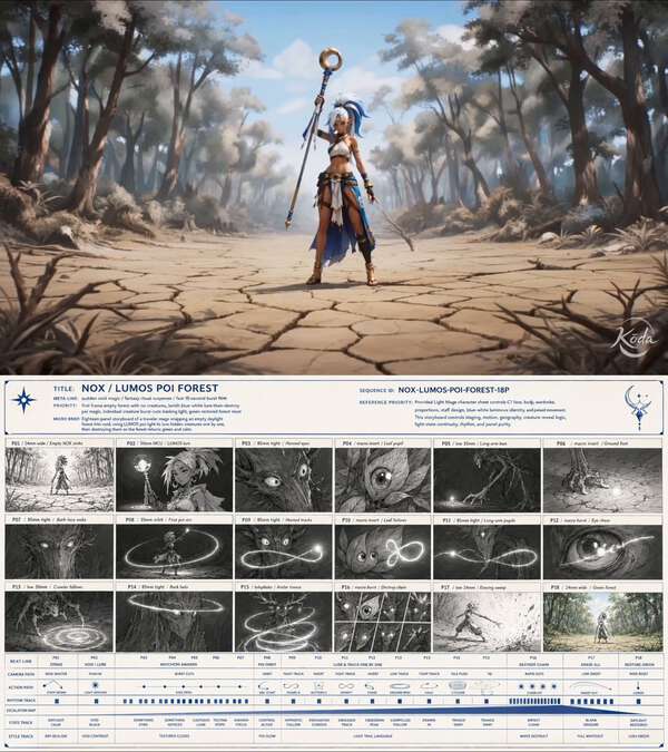 Forest Cleansing Storyboard