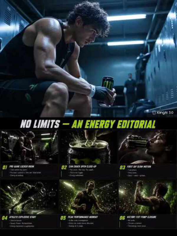 No Limits Energy Drink Editorial