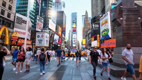 Inception Times Square Fold