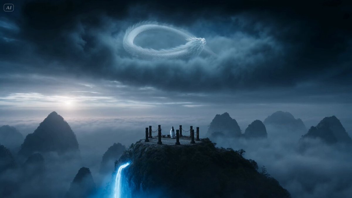 Wuxia Warrior vs White Dragon