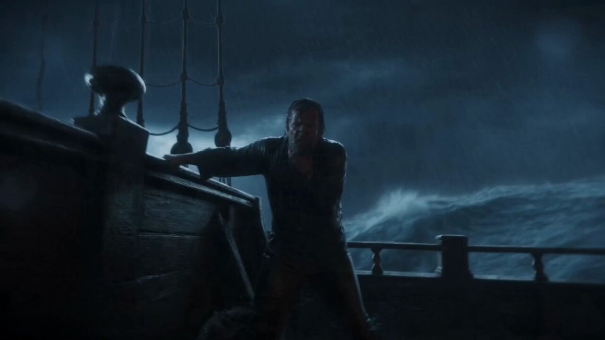 Sailor in Ocean Storm