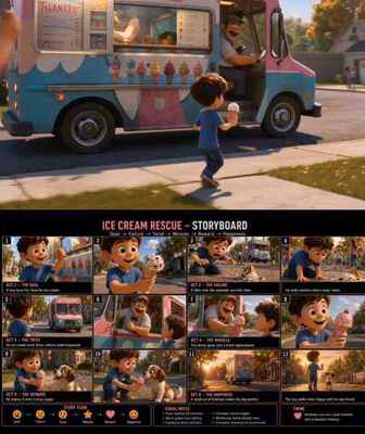 Ice Cream Rescue Story