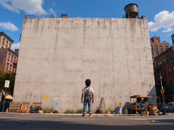 Muralist Storyboard Animation