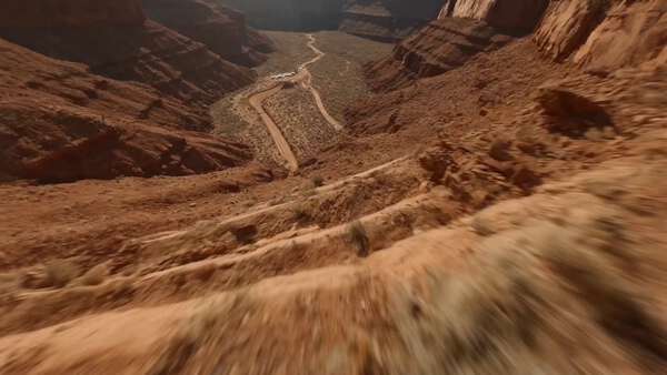 WRC Rally FPV Canyon Run