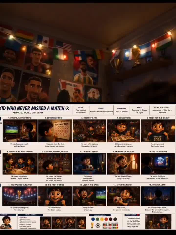 World Cup Pixar Boy