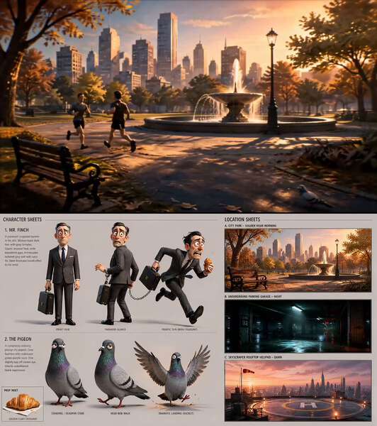 Pigeon Spy Thriller