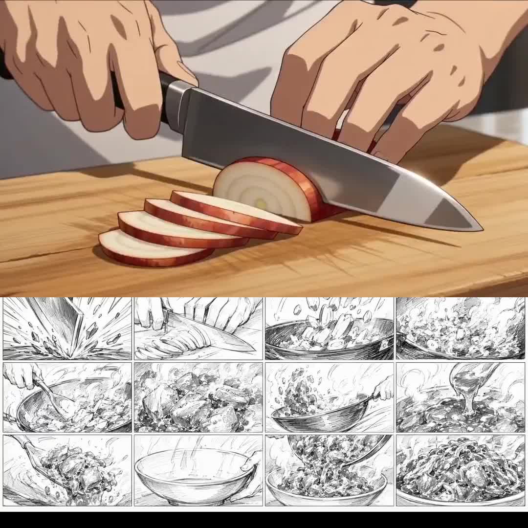 Anime Cooking Seedance
