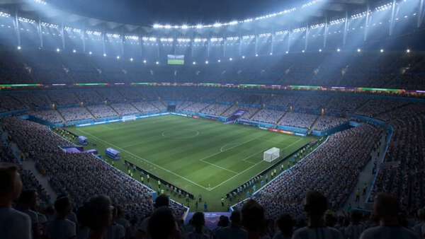 Crowd Ocean World Cup Trophy