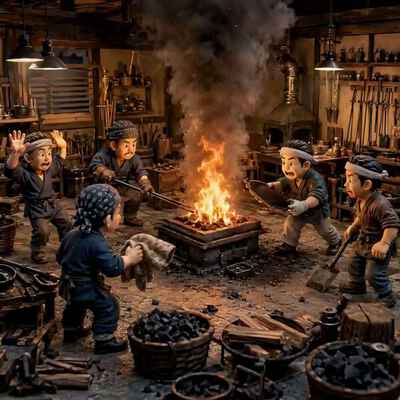 Miniature Fire Rescue Story