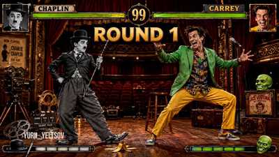 Chaplin vs Carrey