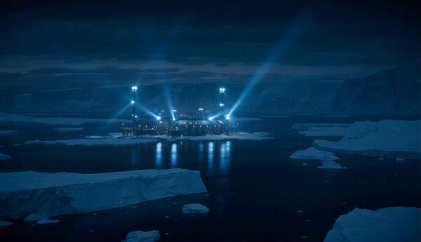 Arctic Research Station - Sci-Fi Thriller