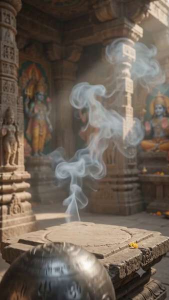 Indian Temple Lord Shiva Mechanical Transformation