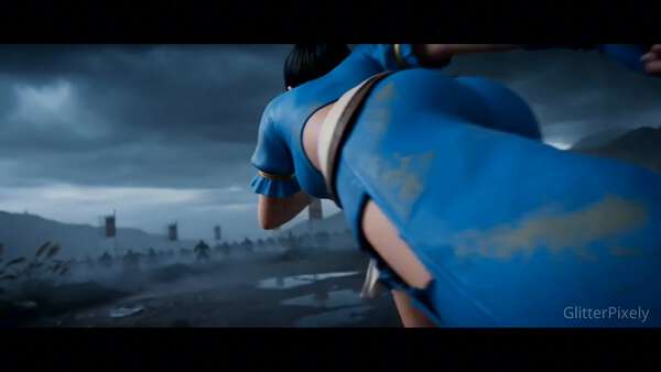 Dark Anime Swordswoman Epic Battle