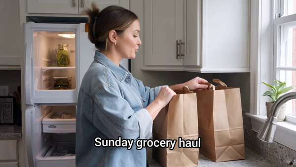 Tuesday Grocery Unpacking DV Vlog