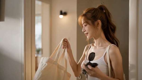 Korean Grocery Shopping Lifestyle