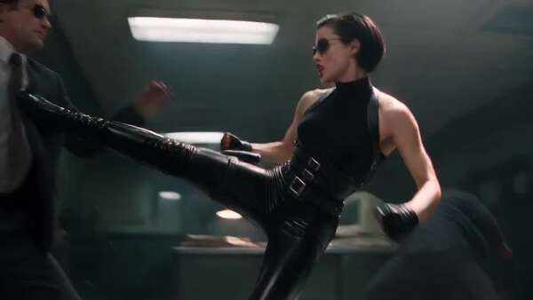IMAX Agent Fight Scene