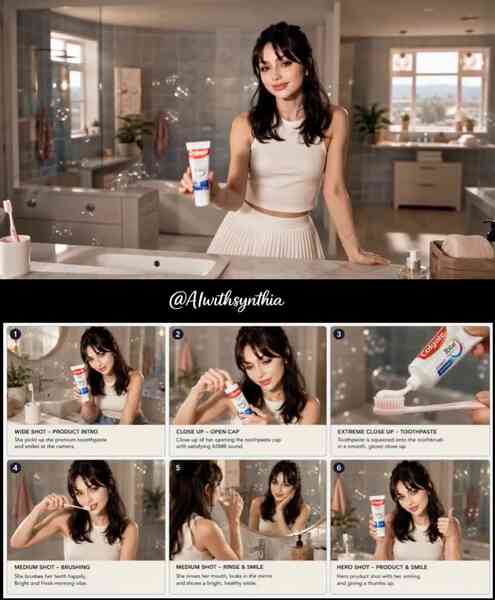 Premium Toothpaste Commercial
