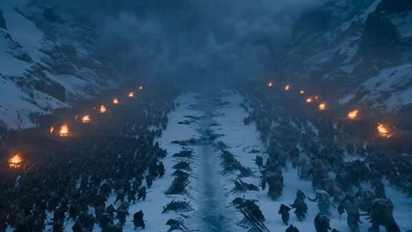 Frozen Battlefield Dark Fantasy