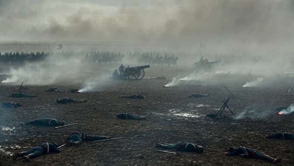 Napoleonic Battlefield Cannon Barrage