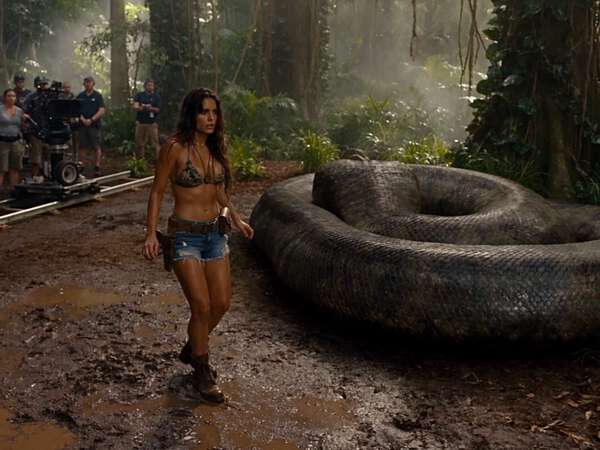 Titanoboa Making Of Film Set BTS
