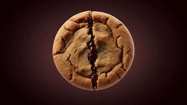 Cookie Split Explosion Slow Motion
