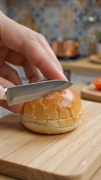 Miniature Gourmet Cheeseburger