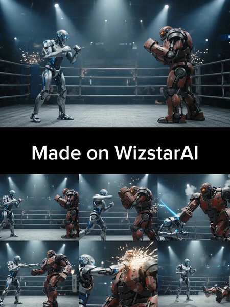 Robot Boxing Ring Showdown