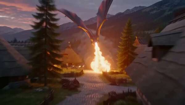 H3 Real Dragon Attack