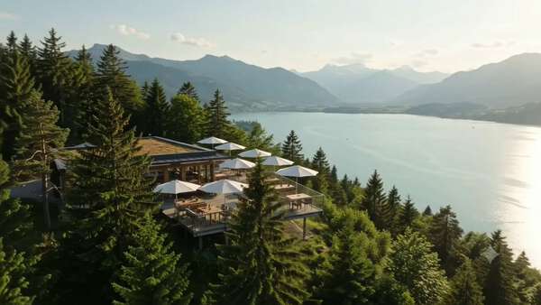 Romantic Lakeside Lunch — Cinematic Couple