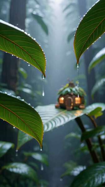 Miniature Rainforest Macro World