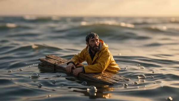 Miniature Ocean Rescue Macro