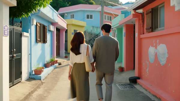 POV Walk Through Gamcheon Village