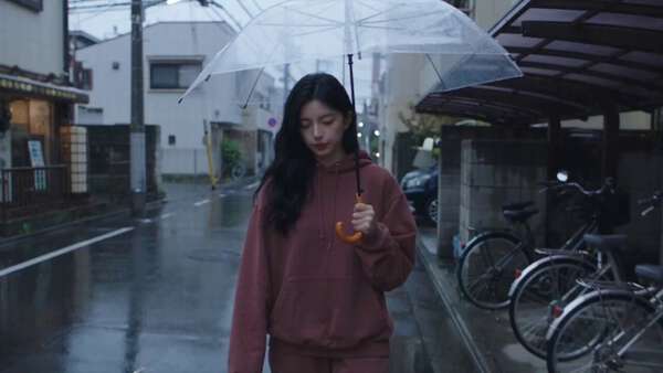 Maroon Hoodie Rainy Day Vlog