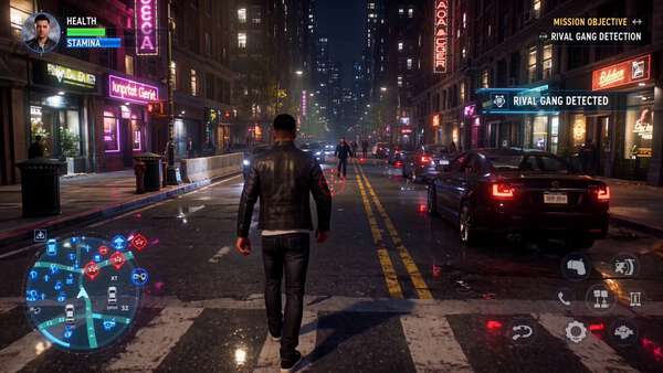 Open World Gangster Gameplay