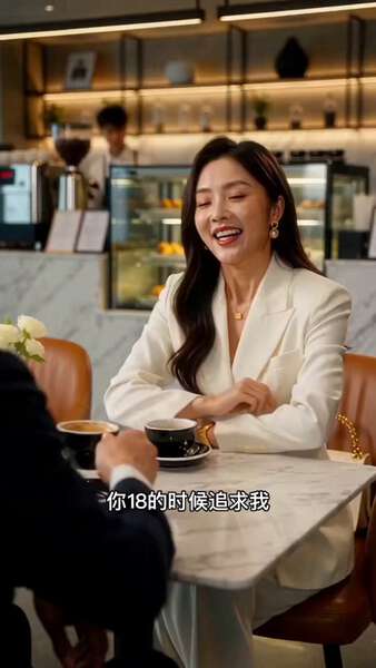 Shanghai Cafe Age Debate Dialogue