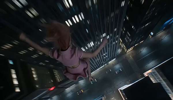 Pink Hair Office To Rooftop Transformation