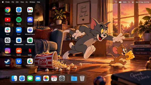 Tom And Jerry Mac Desktop Chaos