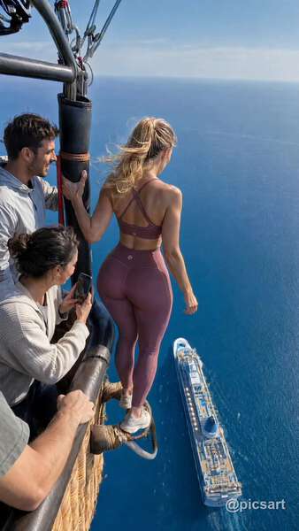 One-Take Balloon Drop: Staging the Fall