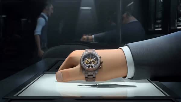 Craftsman Assembles a Gold Watch