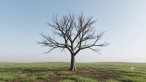 One Year on a Single Tree