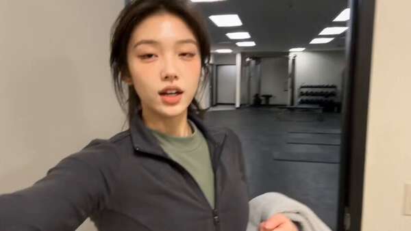 She Chases Him Down the Subway Stairs