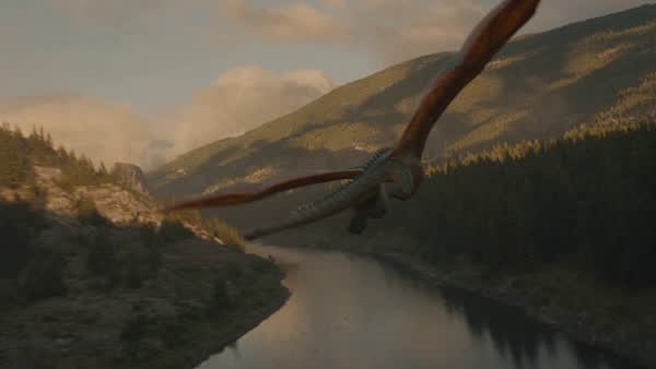 Mother and Baby Dragon Flight