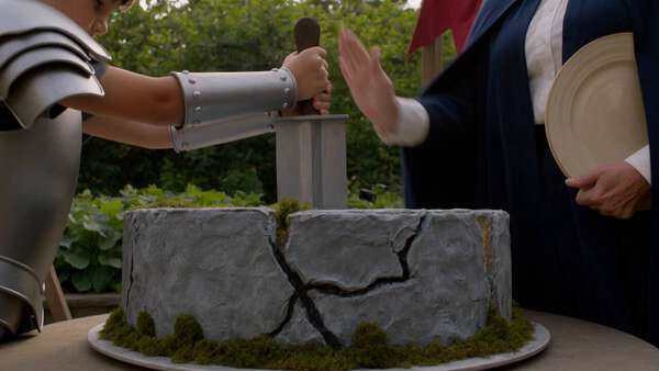 The Legendary Sword Is Actually a Cake